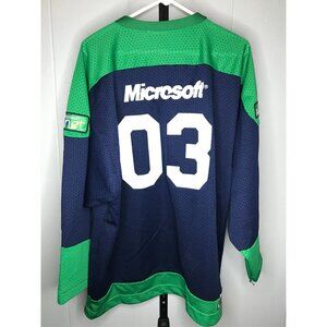 Vintage Microsoft Visual Studios Hockey Jersey Size Large